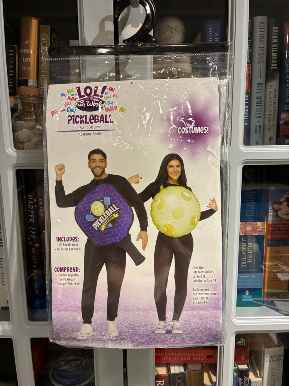 LOL! by Pickleball Costume - Purple and Yellow